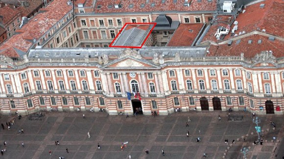 Capitole (31) – Salle Henri Martin – Verrière 1 Restauration de Monuments historiques à Toulouse - Capitole (31) – Salle Henri Martin – Verrière
