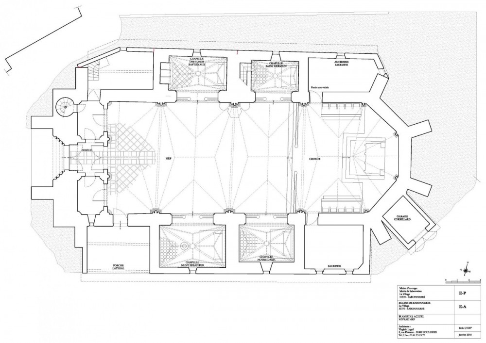 Restauration de Monuments historiques à Toulouse - Église Saint Germain de Sabonneres (31)