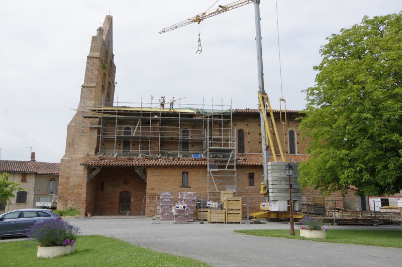 Restauration de Monuments historiques à Toulouse - Église Saint Germain de Sabonneres (31)