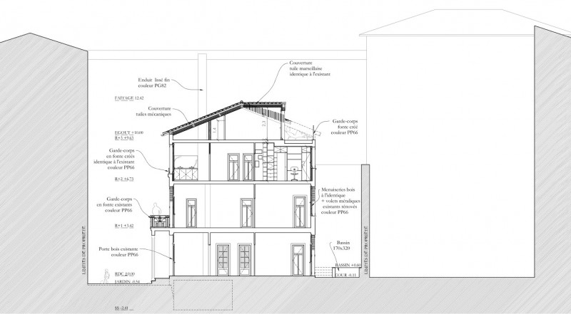 Réhabilitations patrimoniales - Rénovation et surélévation d’une maison 