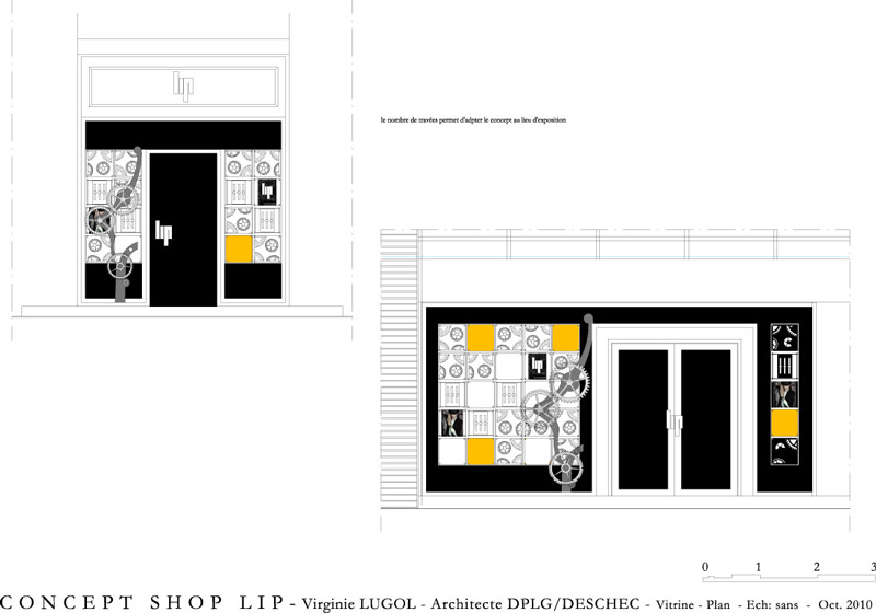 Réhabilitations patrimoniales - Création du concept store LIP – 31