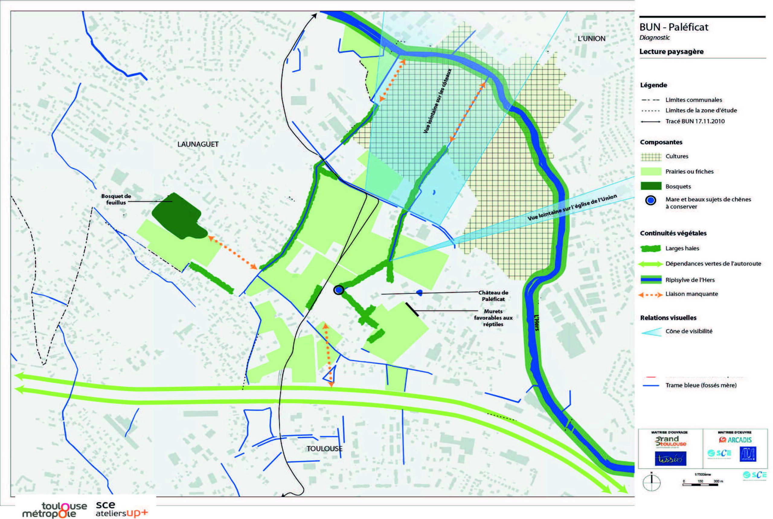 Études urbaines à Toulouse - Opération d’aménagement Paleficat