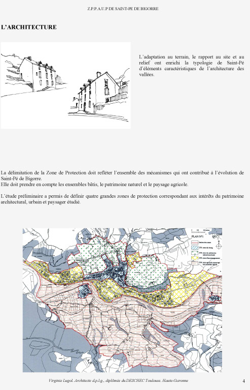 ZPPAUP Saint Pé de Bigorre 4 Études urbaines à Toulouse - ZPPAUP Saint Pé de Bigorre – 65